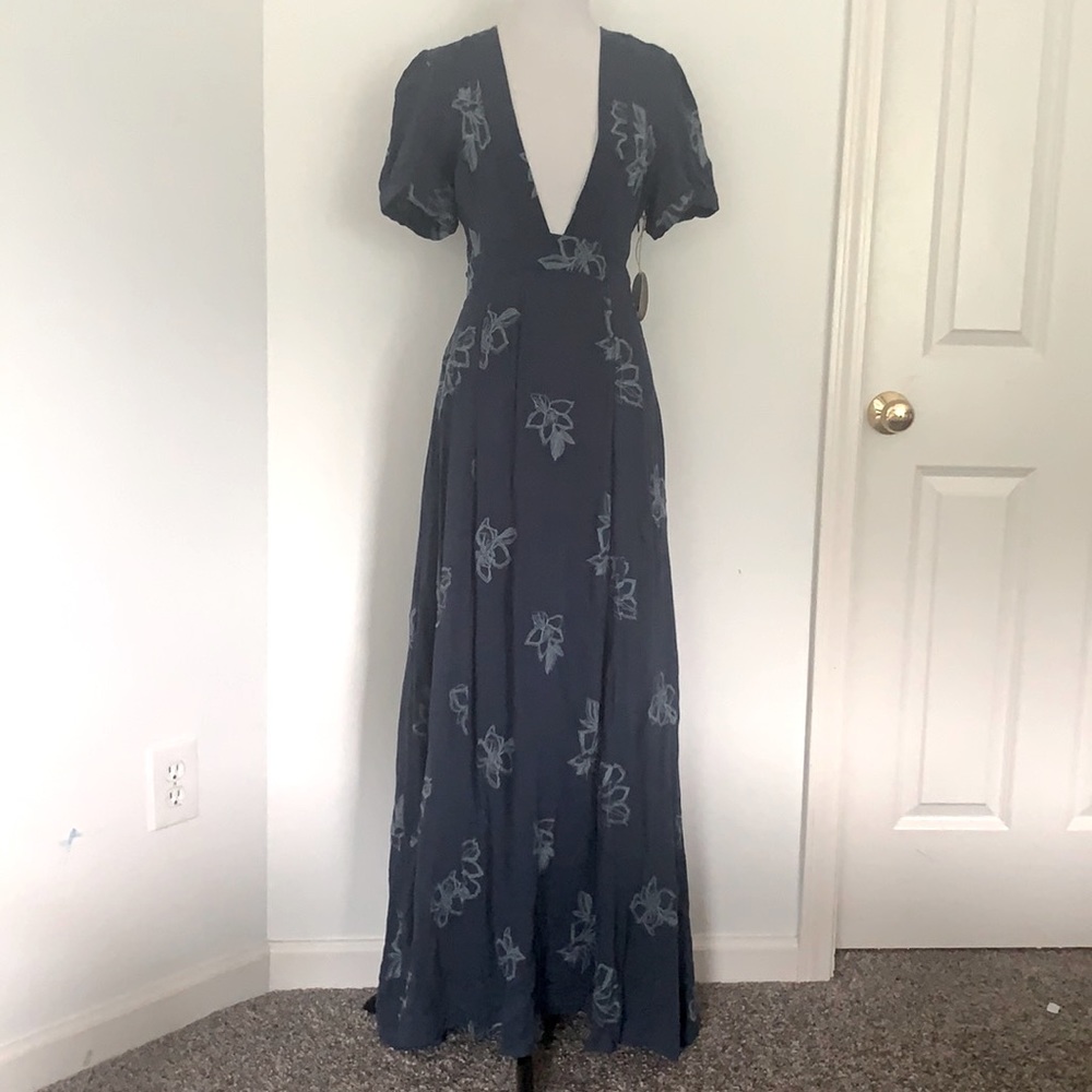 Embroidered Maxi dress